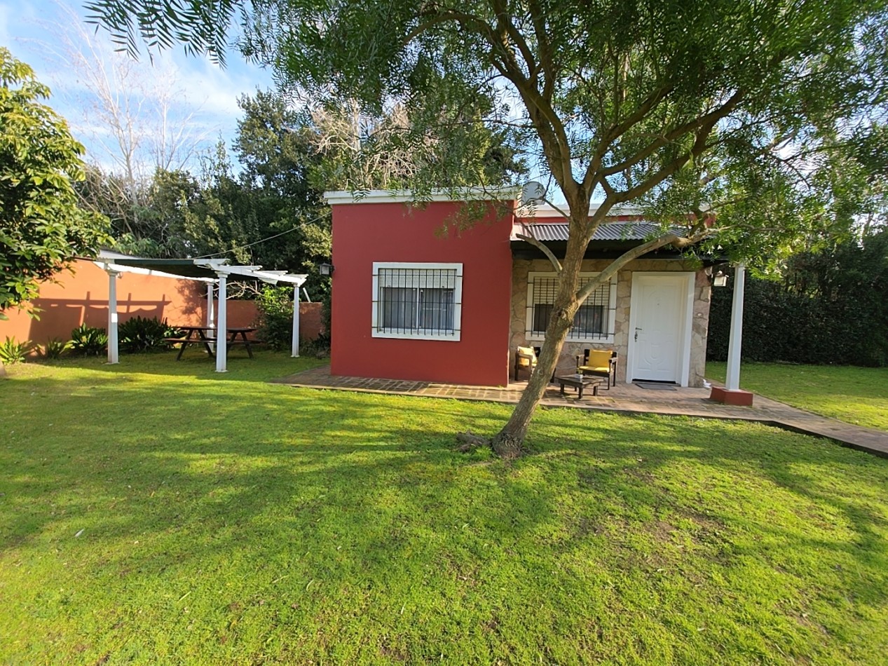 OPORTUNIDAD DE INVERSION, COMPLEJO DE 5 CABAÑAS A METROS DE LA LAGUNA + POSIBILIDAD DE CASA LINDERA