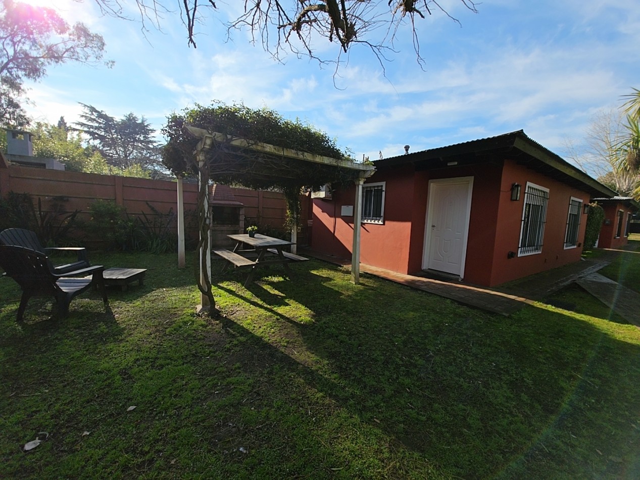 OPORTUNIDAD DE INVERSION, COMPLEJO DE 5 CABAÑAS A METROS DE LA LAGUNA + POSIBILIDAD DE CASA LINDERA