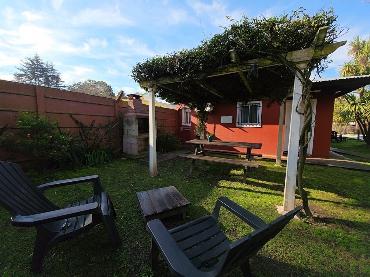 OPORTUNIDAD DE INVERSION, COMPLEJO DE 5 CABAÑAS A METROS DE LA LAGUNA + POSIBILIDAD DE CASA LINDERA