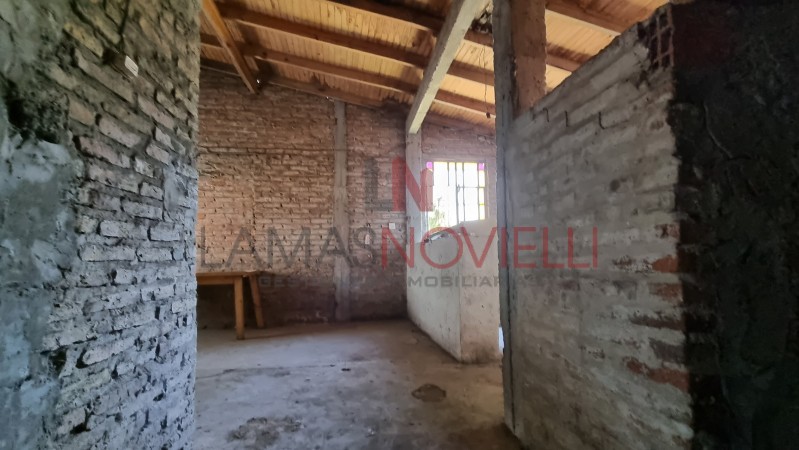 CASA A TERMINAR SOBRE LOTE PROPIO