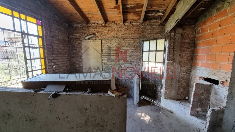CASA A TERMINAR SOBRE LOTE PROPIO